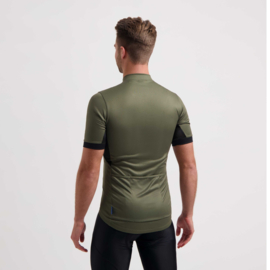 Rogelli Core fietsshirt korte mouwen - legergroen