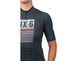 AGU SIX6 Classic III dames fietsshirt korte mouwen - charcoal