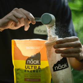 Näak Ultra Energy Drink Mix - Peach/Apricot - zak (720 gram)