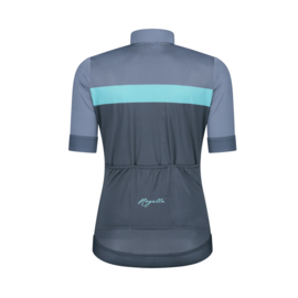 Rogelli Prime dames fietsshirt korte mouwen - blauw/turquoise