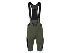 AGU Venture gravel heren bibshort - legergroen