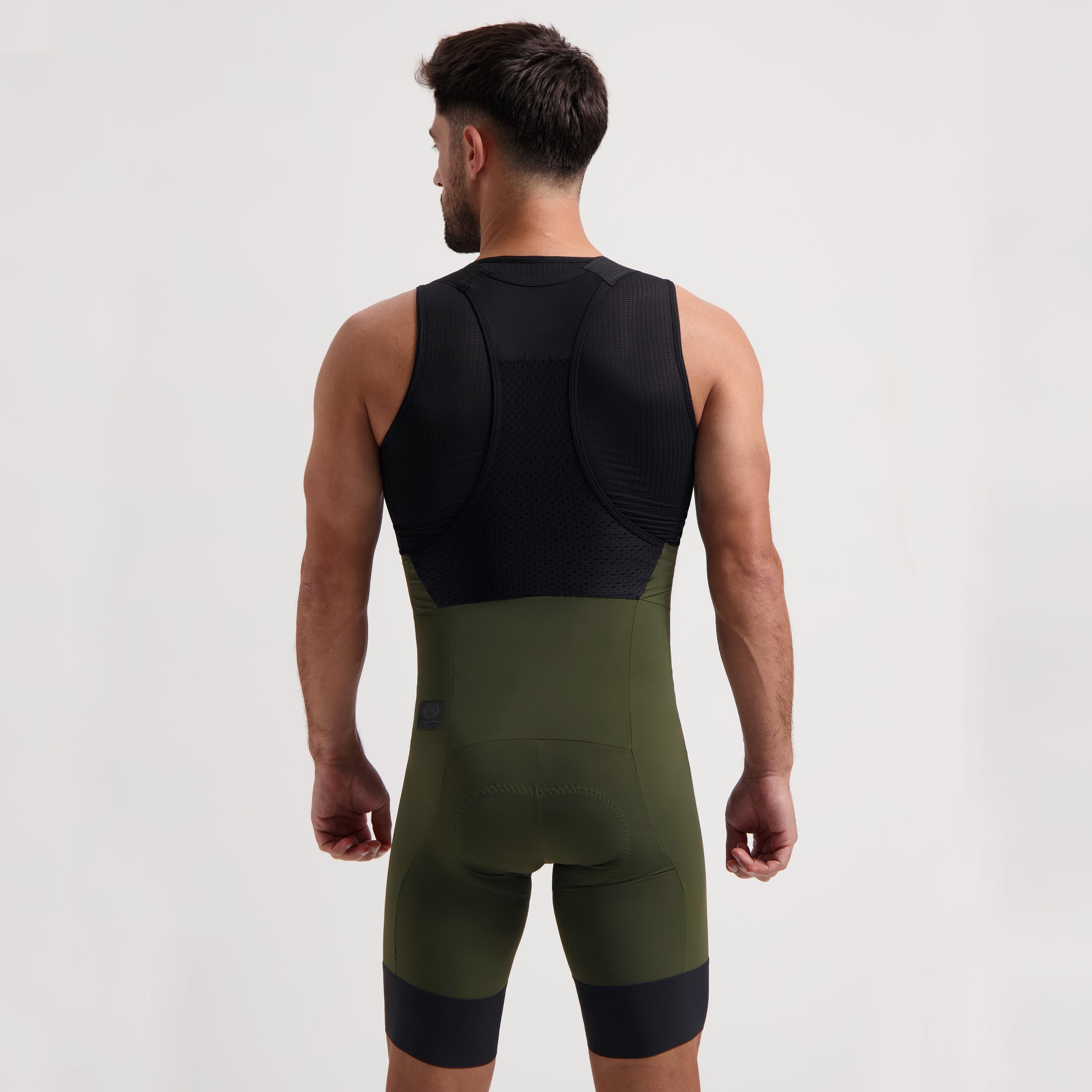 Rogelli Signature heren bibshort - groen
