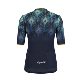 Rogelli Animal dames fietsshirt korte mouwen – blauw/geel (eco)