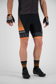 Rogelli Hero heren bibshort - zwart/oranje