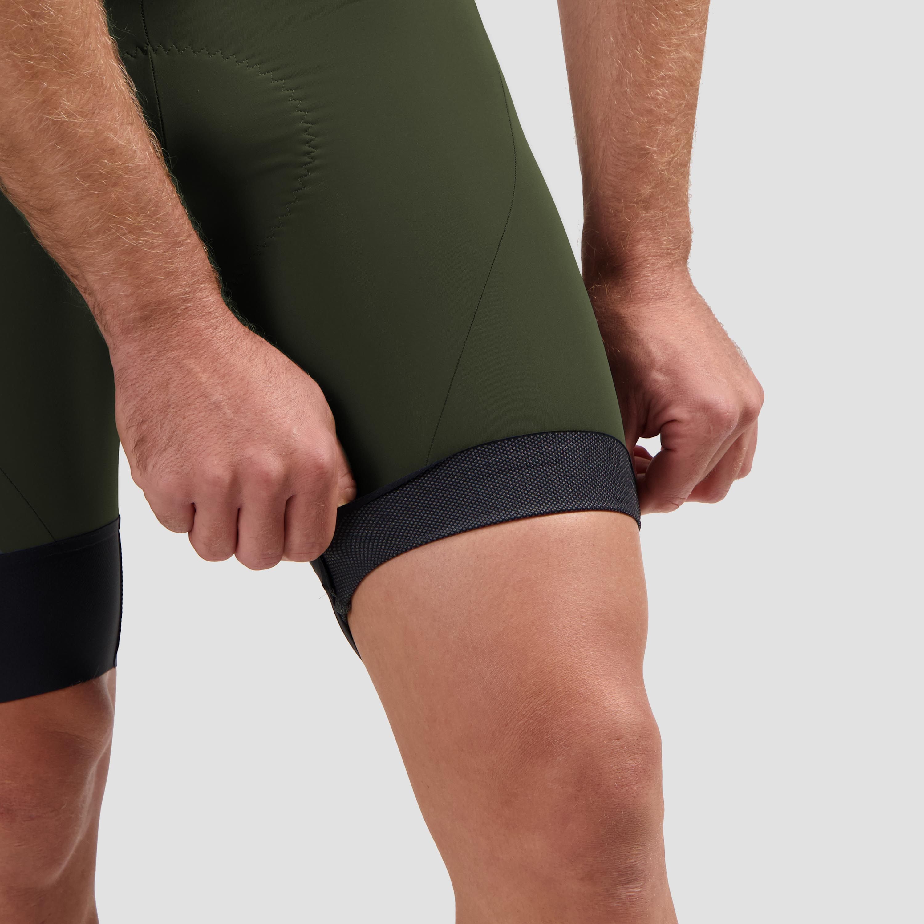 Rogelli Signature heren bibshort - groen
