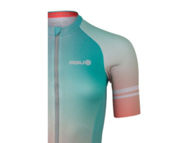 AGU Performance Gradient dames fietsshirt korte mouwen - multicolor