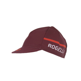 Rogelli Hero fietscap – bordeaux/rood