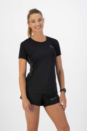 Rogelli Core hardloopshirt dames korte mouw - zwart