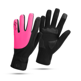 Rogelli Core dames winter fietshandschoenen - roze/zwart