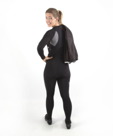 Rogelli Nero lange dames fietsbroek - zwart