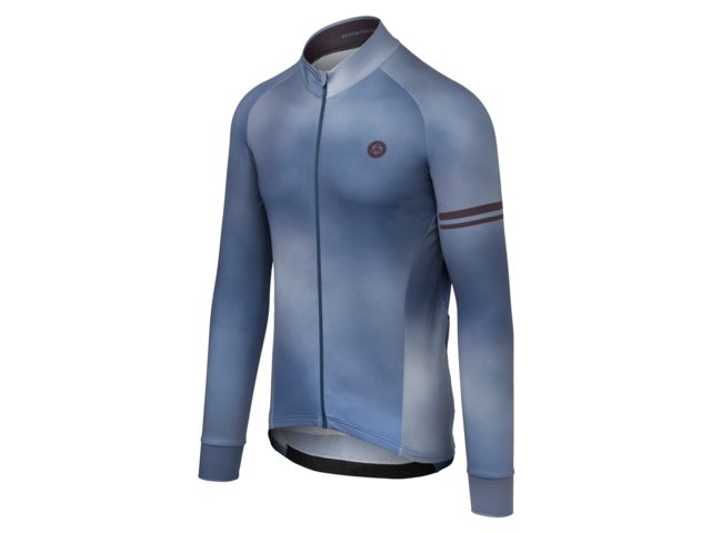 AGU Performance Gradient heren fietsshirt lange mouwen - steel blue