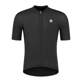 Rogelli Distance heren fietsshirt korte mouwen - zwart