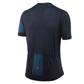 Löffler FZ Spectro Vent fietsshirt korte mouwen - blauw