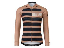 AGU Classic SIX6 dames fietsshirt lange mouwen - classic toffee