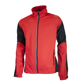 Rogelli Drummond hardloopjack heren - rood/zwart