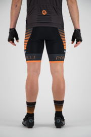 Rogelli Hero heren bibshort - zwart/oranje