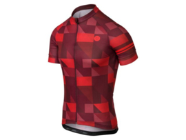 AGU Triangle Stripe fietsshirt korte mouwen - modica