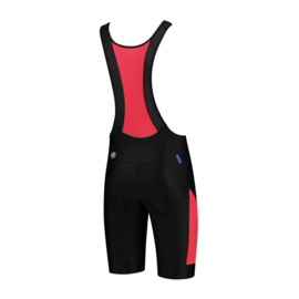 Rogelli Tyro heren bibshort - zwart/rood