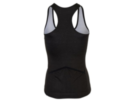 AGU Melange dames fiets tanktop - zwart