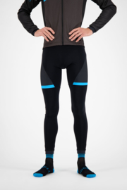 Rogelli Fuse lange heren fietsbroek - zwart/blauw