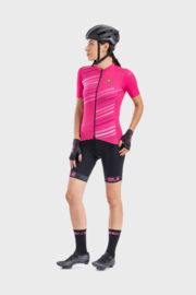 Alé Solid Flash dames fietsshirt korte mouwen - roze