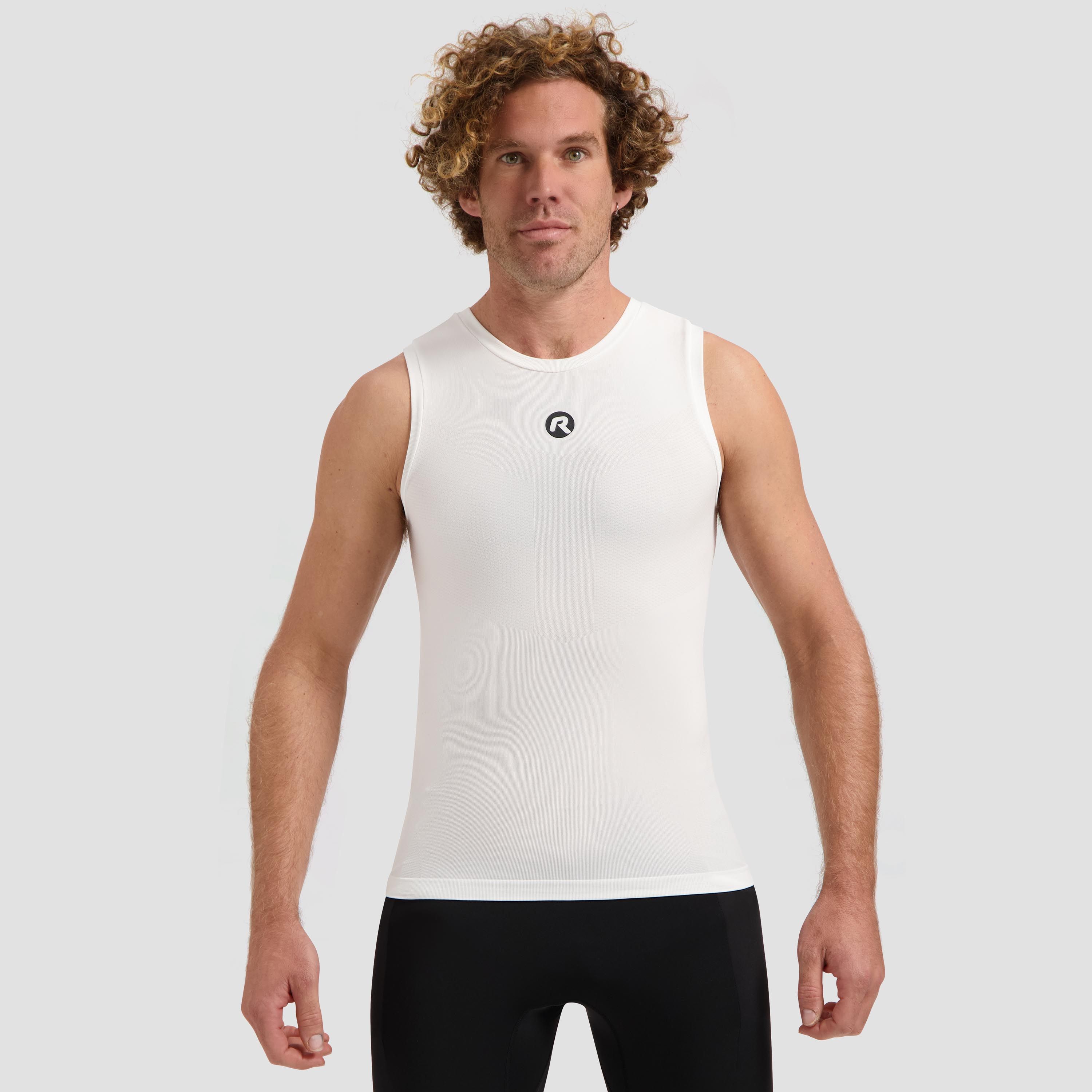 Rogelli Core ondershirt mouwloos - wit - 2 pack