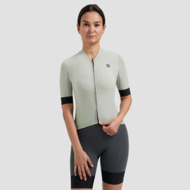 Rogelli Signature dames fietsshirt korte mouwen - grijs