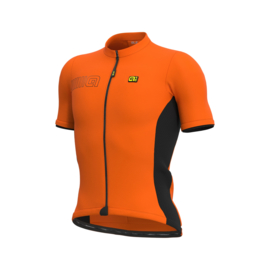 Alé Color Block fietsshirt korte mouwen - oranje/zwart