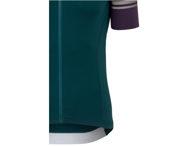 AGU Performance Colorblock heren  fietsshirt korte mouwen - deep sea green