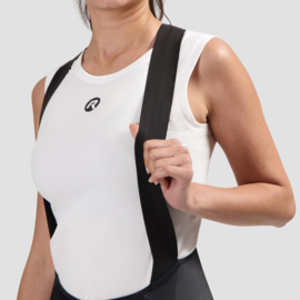 Rogelli Impress II dames bibshort – zwart/blauw/geel