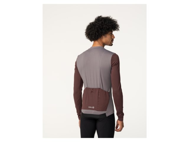 AGU Performance Colorblock heren fietsshirt lange mouwen - viaggio