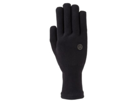 AGU Merino Knit waterdichte winter fietshandschoenen - zwart