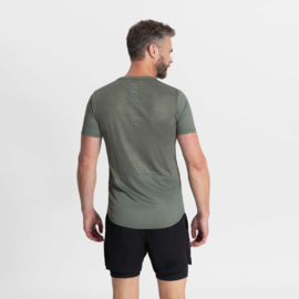 Rogelli Core hardloopshirt heren korte mouw - grijs