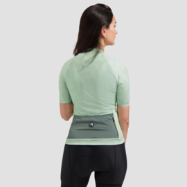Rogelli Essential II Graphic dames fietsshirt korte mouwen - groen
