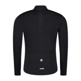 Rogelli Distance heren fietsshirt lange mouwen - zwart