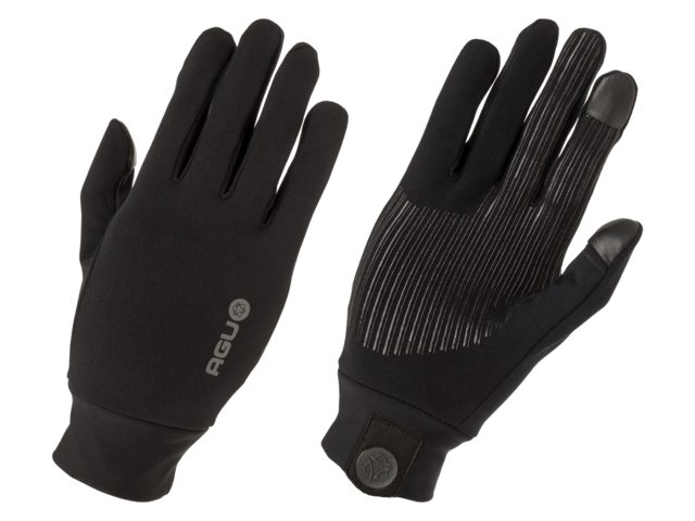 AGU Stretch fietshandschoenen - zwart