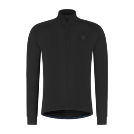 Rogelli Essential II heren fietsshirt lange mouwen - zwart