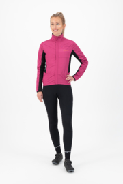 Rogelli Barrier/Nero dames winter fietskledingset - roze/zwart