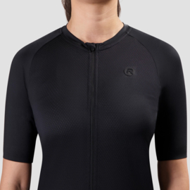 Rogelli Essential II dames fietsshirt korte mouwen - zwart