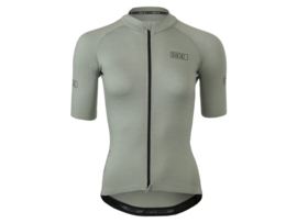 AGU SIX6 Merino dames fietsshirt korte mouwen - Highland green