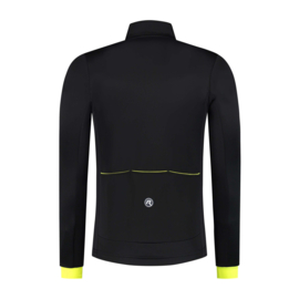 Rogelli Core heren fietsshirt lange mouwen - zwart/fluor