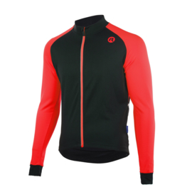 Rogelli Caluso/Basic winter fietskledingset - zwart/rood