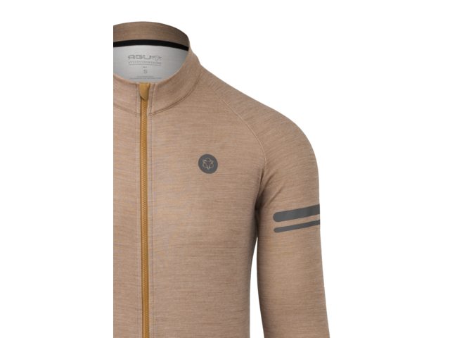 AGU Performance merino fietsshirt lange mouwen - armagnac