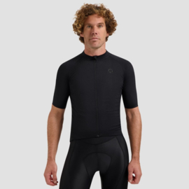 Rogelli Essential II heren fietsshirt korte mouwen - zwart