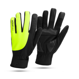 Rogelli Core winter fietshandschoenen - fluor/zwart