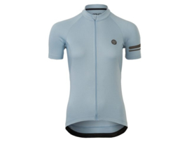 AGU Core dames fietsshirt korte mouwen - lichtblauw