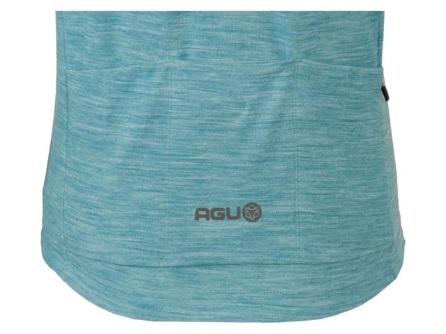 AGU Performance merino heren fietsshirt lange mouwen - liberty blue