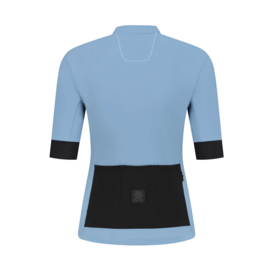Rogelli Signature dames fietsshirt korte mouwen - blauw