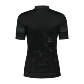 Rogelli Marble dames fietsshirt korte mouwen - zwart/grijs