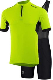 Rogelli Core heren fietskledingset - fluor/zwart